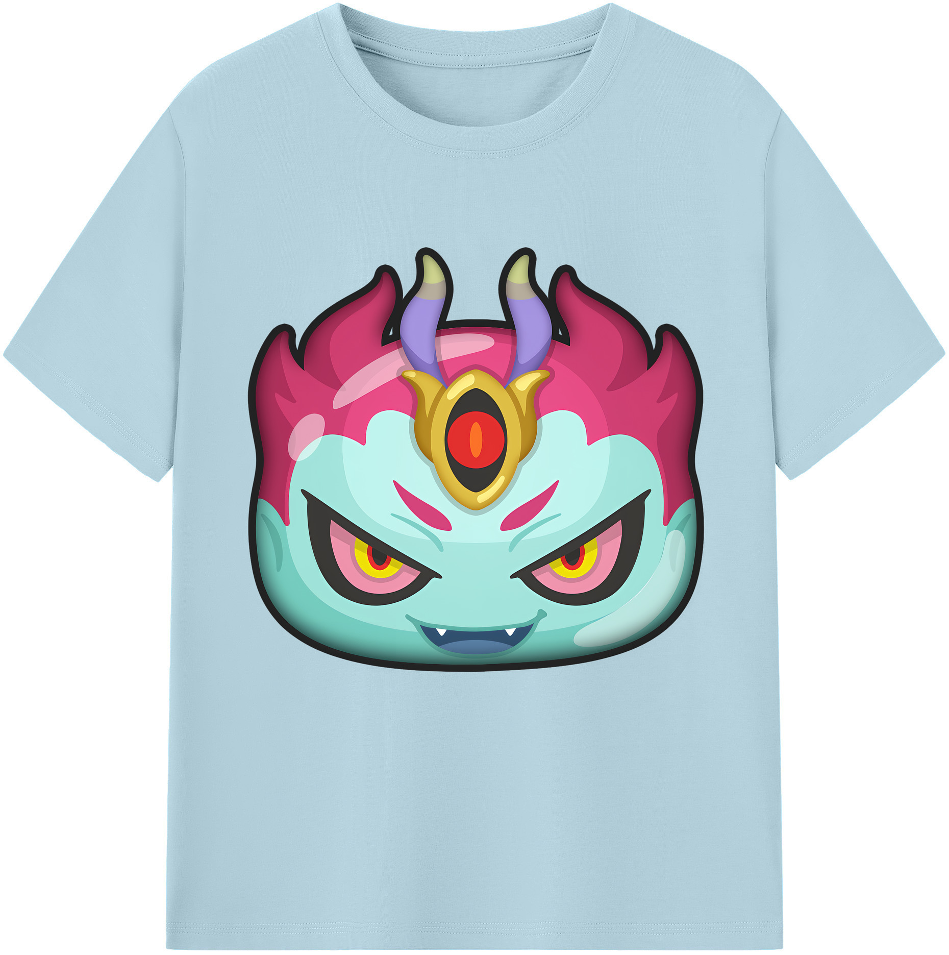 （画像用） 妖怪ウォッチ Yo-kai Watch 綿100％半袖Tシャツ（フロントプリント）